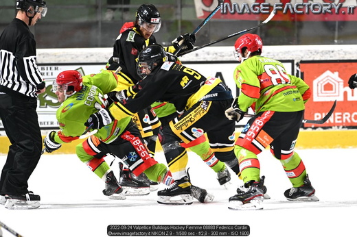 2022-09-24 Valpellice Bulldogs-Hockey Fiemme 06880 Federico Cordin